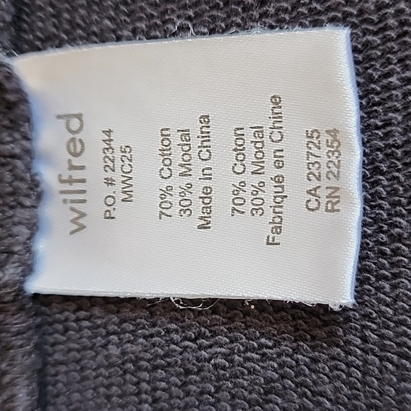 Aritzia Wilfred Diderot Black Cocoon Cardigan Sweater - Picture 12 of 12